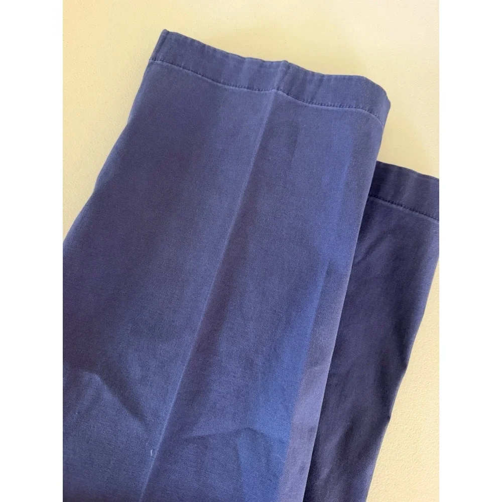 Vineyard Vines Men's 42 Blue Twill Stretch Chino Flat Front